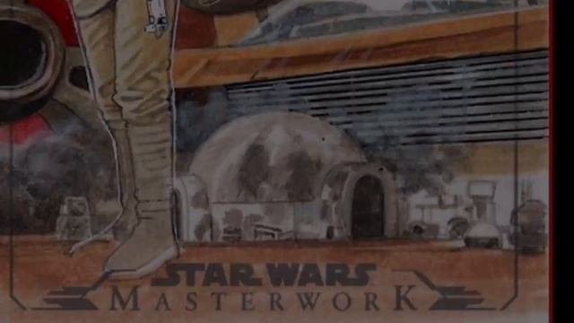 Star Wars MasterWorks Artist Proof Sketch Card. смотреть онлайн