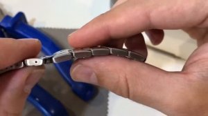 Как выбивать звенья на часах