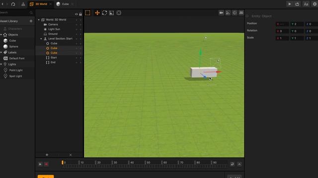 Buildbox 3 Tutorial(FREE BBDOC): How To Tap Cube and Spawn Balls With Is Touched Node in Descriptio смотреть онлайн