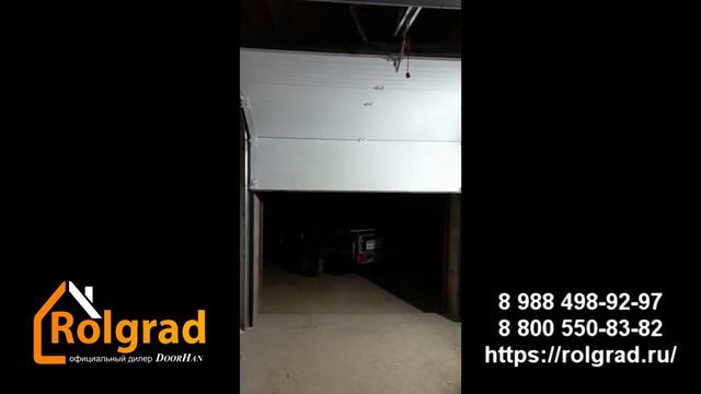 Автоматические секционные ворота Волгоград. ООО РОЛГРАД смотреть онлайн