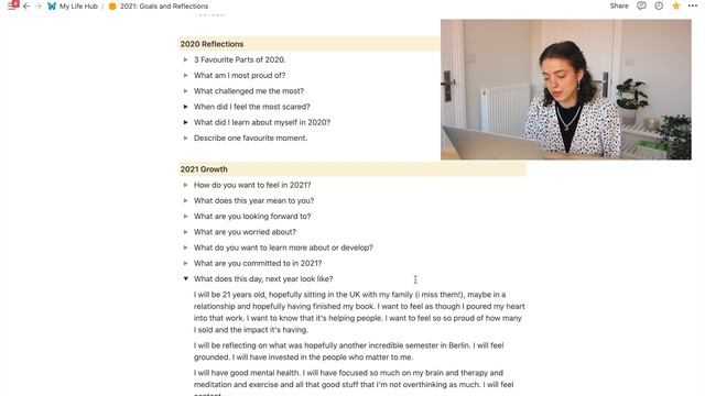 How to set goals for 2022! 💌✨ reflections + resolutions inspo! (free template) смотреть онлайн