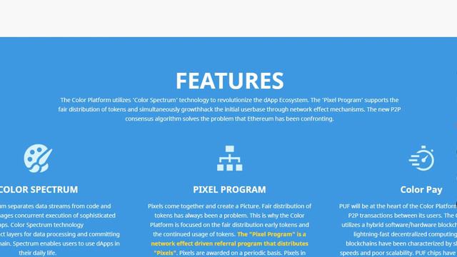 Color - overview ICO. смотреть онлайн