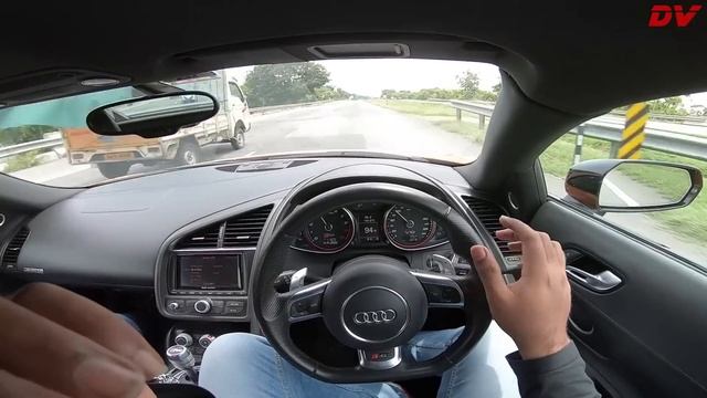DRIVING A SUPERCAR FOR THE FIRST TIME?? | AUDI R8 V10!! смотреть онлайн