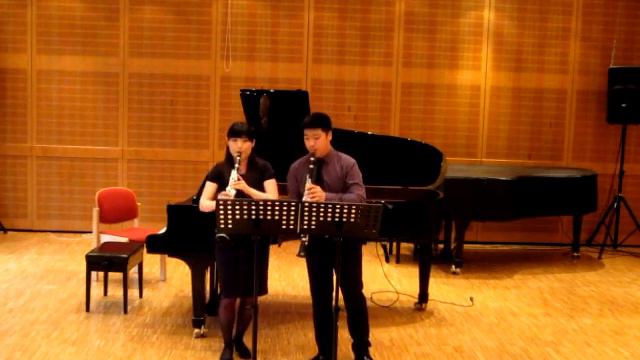 F. Poulenc: Sonata for 2 clarinets смотреть онлайн