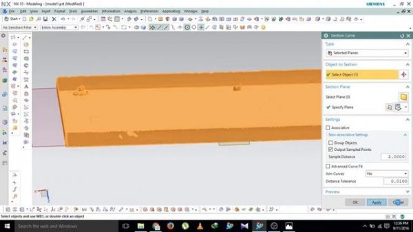 Reverse Engineering NX How to align STL file according to WCS(coordinate system) Method-1