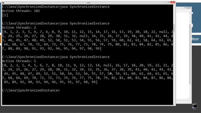 Learn Java Programming - Synchronized Instance Method Tutorial смотреть онлайн