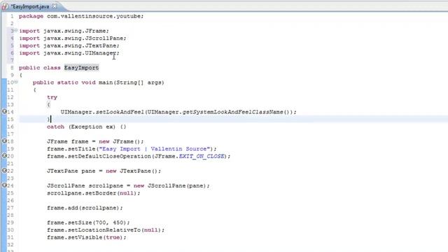 Java Tutorial - Easy Way To Import (Eclipse) [60 Seconds] смотреть онлайн