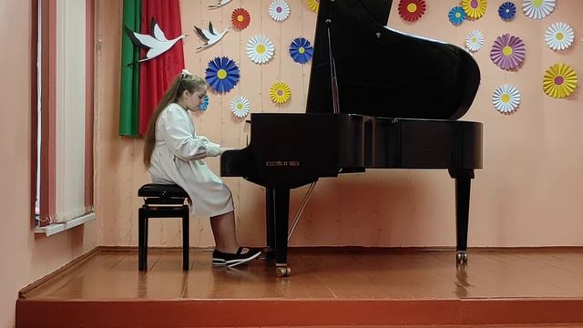 Рыжая Милана, "Танец зайчика" М.Шнейдерман смотреть онлайн
