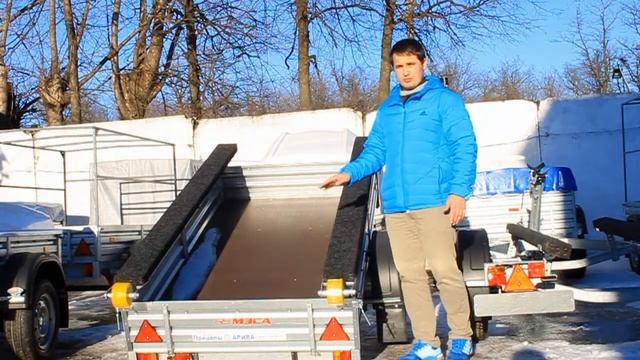 Какой выбрать Прицеп для лодки ПВХ? Лодочный прицеп МЗСА 81771С и МЗСА 817701. ЦЛП АРИВА смотреть онлайн
