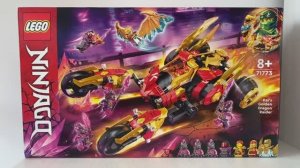 ОБЗОР ЛЕГО НИНДЗЯГО 71773 Рейдер Кая "Золотой Дракон" LEGO NINJAGO Kai's Golden Dragon Raider Багги