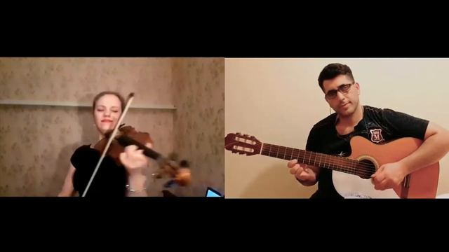 Sway 🎵 Violin and Guitar cover by Elena Tsaritsyna and Hani Nazarian смотреть онлайн
