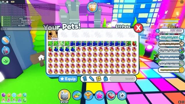*TOP 10 RAREST PETS* I've unboxed so far... (Pet Simulator X) смотреть онлайн