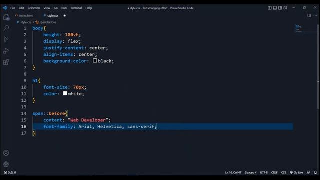 CSS Rotating Words | CSS Text Animation | no Js смотреть онлайн