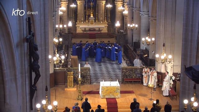 Messe du 23 avril 2023 à Saint-Germain-l'Auxerrois смотреть онлайн