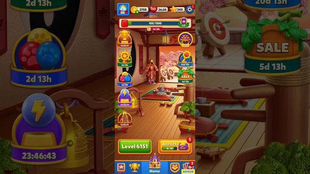 Royal Match: All Area Completed - Part 7