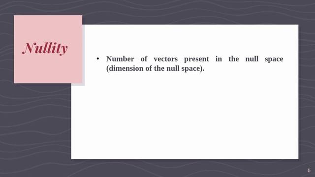 Rank, Null Space and Nullity of a Matrix using Python смотреть онлайн