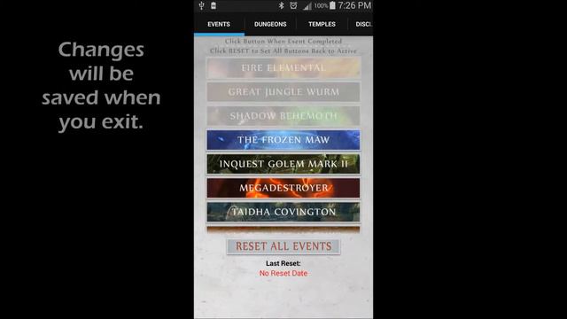 Guild Wars 2 Event Check App смотреть онлайн