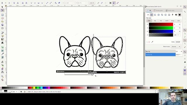 PNG Picture to SVG for CNC Tutorial - Image Trace смотреть онлайн