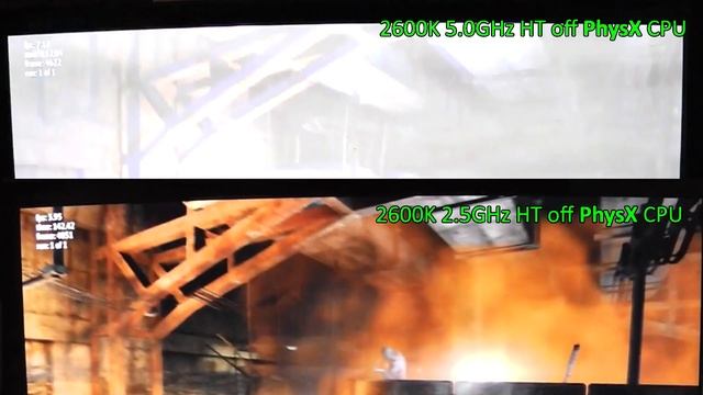 Metro Last light PhysX CPU vs PhysX GPU смотреть онлайн