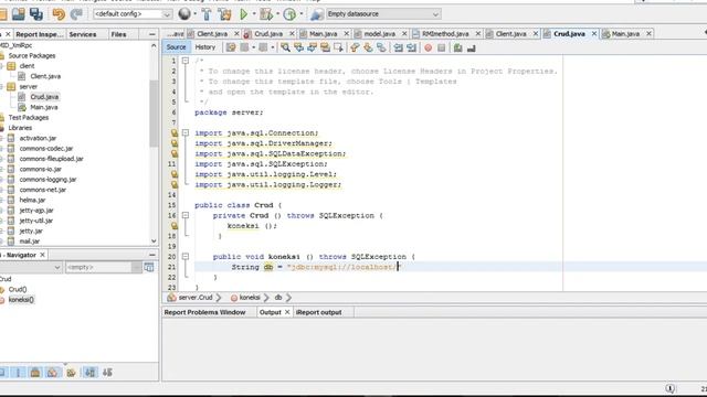 Cara menghubungkan XML-RPC (client and server) dijava netbeans menggunakan database смотреть онлайн