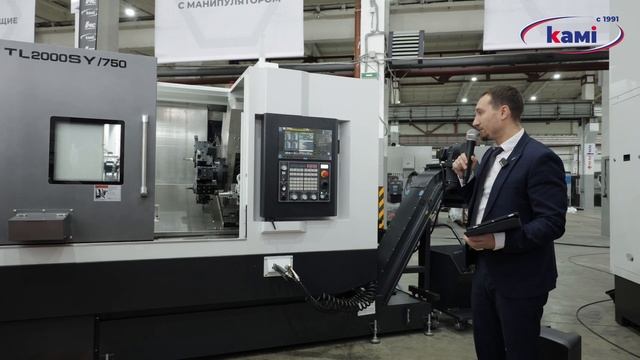 Токарный центр Spectr TL2000SY/750 | Технологии металлообработки 2023 смотреть онлайн