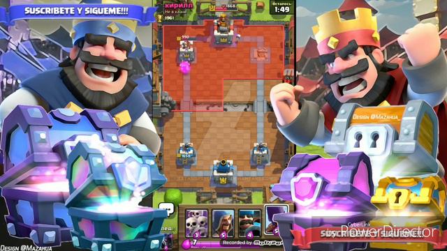 Изи 7 арена(Clash Royale) смотреть онлайн