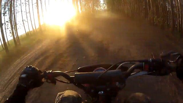 Эндуро Луховицы. Pit Bike ttr. Пыльная гонка. смотреть онлайн