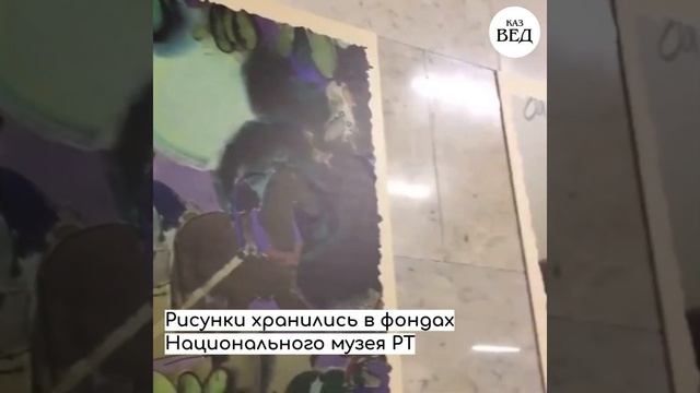 На станции «Площадь Тукая» открылась выставка Баки Урманче смотреть онлайн