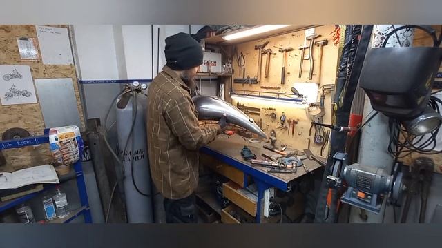 Gas tank. Бак капля. Изготовление. Часть 2 смотреть онлайн