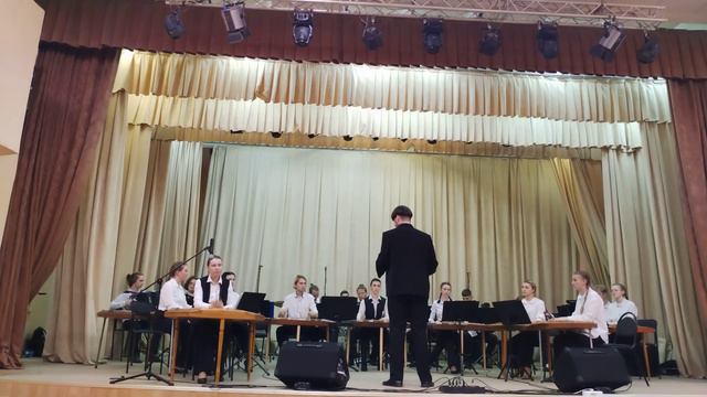 Алеся Самойлович, МГКИ. Д. Смольский Концерт для цимбал с оркестром N°2 часть 1. смотреть онлайн