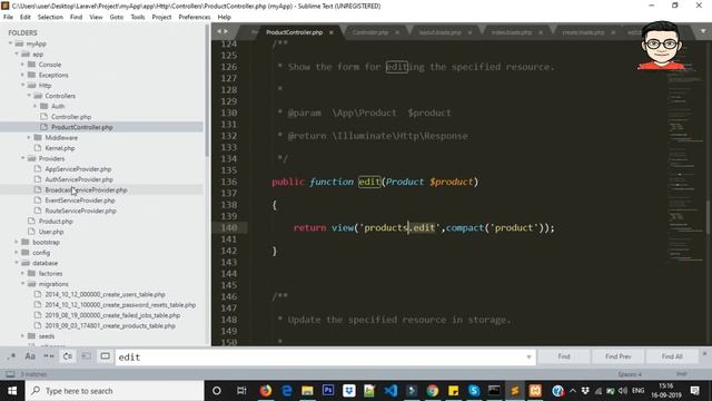 ? Laravel Mini Project | (CRUD App) in Laravel 5.8 | Edit and Delete operation from Mysql Table ? смотреть онлайн