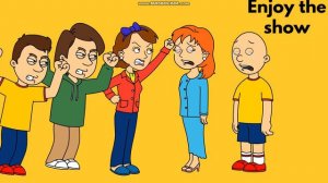 Modified caillou (Roku kun the goanimator’s caillou) & Rosie Gets Grounded For Nothing
