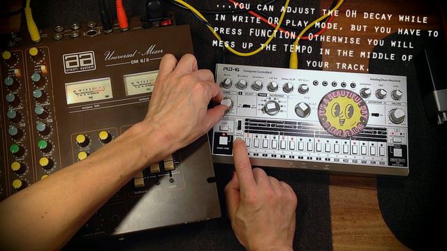 The HIDDEN DECAY inside BEHRINGER RD-6 analog drum machine (mini tutorial) смотреть онлайн