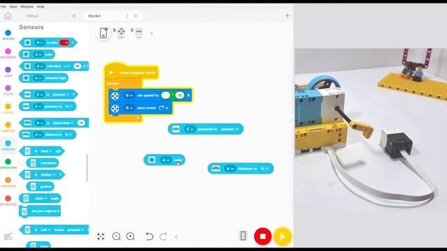 SPIKE Prime Tutorial 1.7: Force Sensor смотреть онлайн