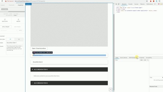Toggle Accordion with a Button in Cornerstone (Pro Content Builder) смотреть онлайн