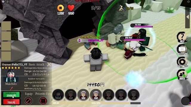 6 Star Muichiro Showcase (Demon Slayer Tower Defense) смотреть онлайн