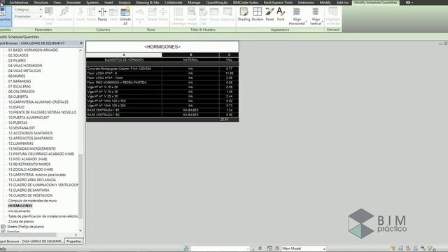 Autodesk revit. Cubicaje cómputo, sincronizar excel y autodesk revit смотреть онлайн