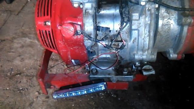 Как сделать свет на мотоблоке. Фара на мотоблок смотреть онлайн