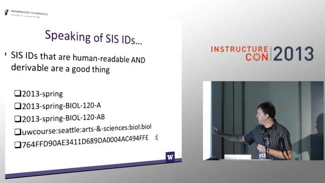 SIS Import at the University of Washington: Iterative Design, Lessons Learned | InstructureCon 2013 смотреть онлайн