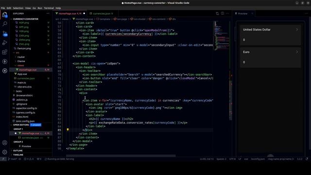 Building a Currency Converter App for Android With Ionic 7 & Vue.js 3 смотреть онлайн