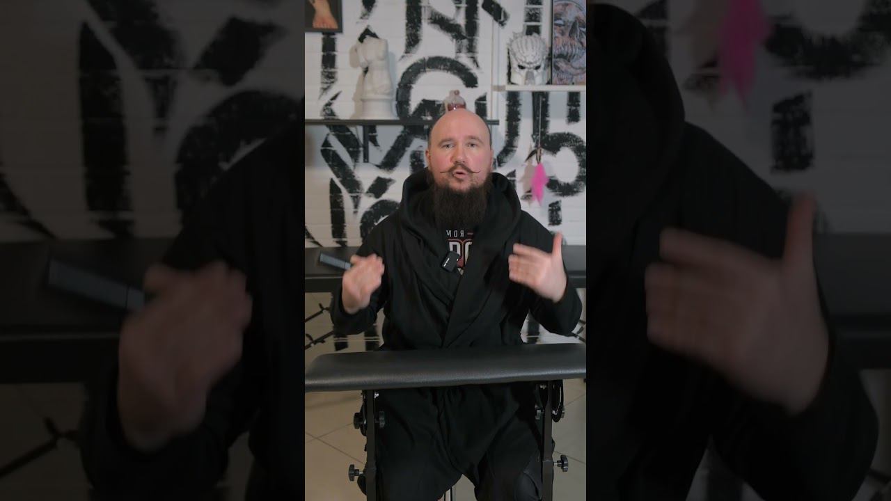 Не получается делать татуировки? Может ты неправильно сидишь? Как правильно сидеть тату-мастеру смотреть онлайн