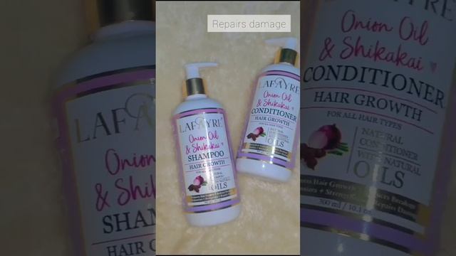 Lafayre's Onion Oil and Shikakai Hair Growth Shampoo and Conditioner for Controlling Hair Fall. смотреть онлайн