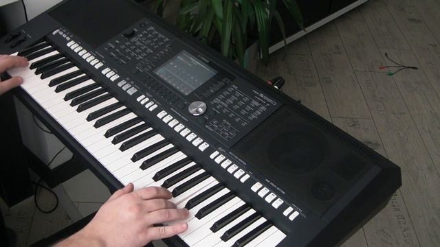 Вера Брежнева Любовь спасет мир (Кавер Yamaha psr-s950) смотреть онлайн