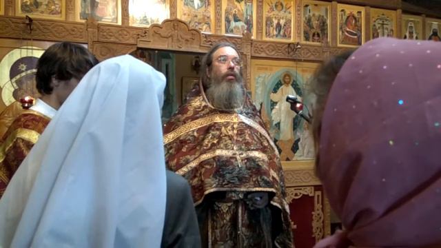 Проповедь протоиерея Георгия Крылова в день Усекновения главы Иоанна Предтечи смотреть онлайн