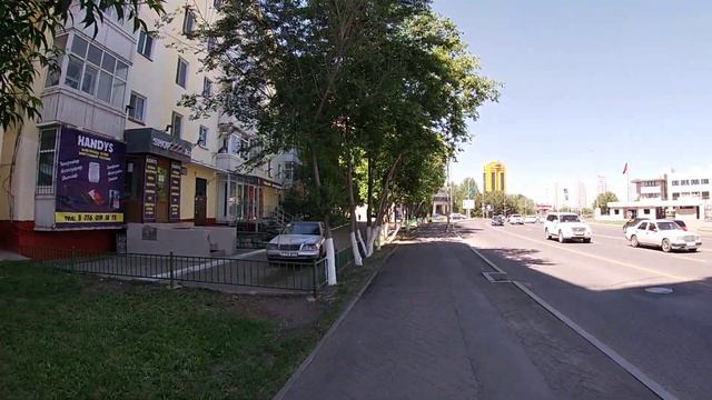 Нур-Султан Астана Казахстан: Пешая прогулка до набережной Астаны смотреть онлайн