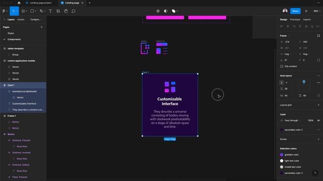 Practice Figma - Part 6 : landing page’s features cards смотреть онлайн