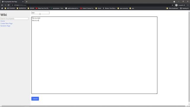 CS50 Web Programming with Python and Javascript Project 1: Wiki смотреть онлайн