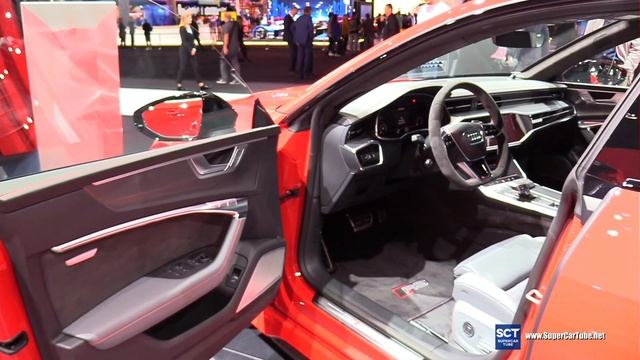 2020 Audi RS 7 Sportback - Exterior Interior Walkaround - 2019 IAA Frankfurt Auto Show смотреть онлайн