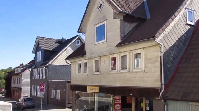 Spaziergang in Clausthal - Zellerfeld durch die Stadt im Harz смотреть онлайн