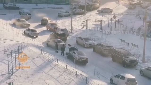 Отогрев авто открытым огнем смотреть онлайн